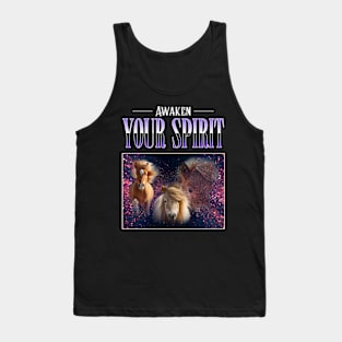 Awaken your spirit funny horse Tank Top